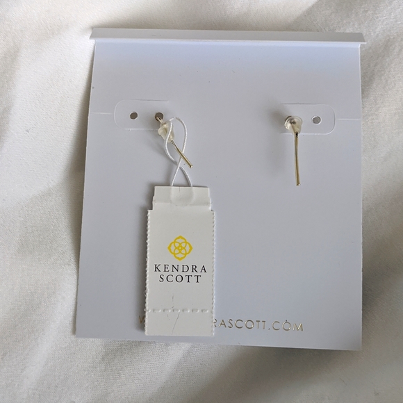 Kendra Scott Marty Drop Earrings in Silver Boho Beach Festival Vibes - Picture 12 of 12